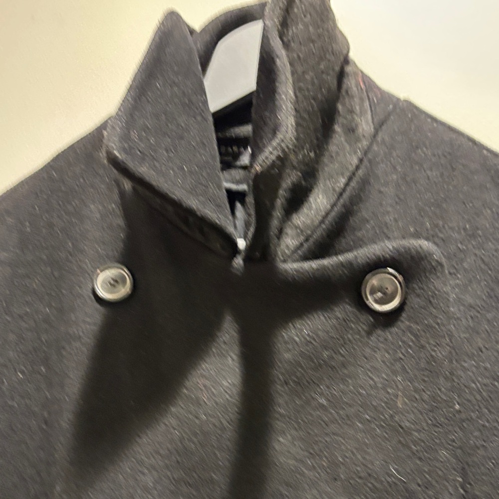 Zara Elegant Black Women's Coat - Picture 6 of 7